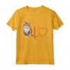 Ragamuffin Cat Heartbeat ECG - Maglietta divertente per amanti dei gatti Ragamuffin - Regalo unico per compleanno, Natale o San Valentino