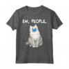 Ragamuffin Ew People - Maglietta divertente gatto che indossa maschera viso - Regalo divertente per amanti dei gatti