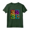 Ragamuffin Cat Pop Art Design - Maglietta Colorata per Amanti dei Gatti - Regalo Perfetto per Natale o Compleanni