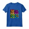 Ragamuffin Cat Pop Art Design - Maglietta Colorata per Amanti dei Gatti - Regalo Perfetto per Natale o Compleanni