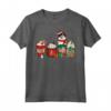 Ragamuffin Tazze Caffè Caffè Santa Cat Maglietta - Regalo Unico per Cat Mom e Cat Dads questo Natale - Design Retro Catmas Gatti