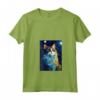 Donna Ragamuffin Gatto Notte Stellata Pittura Uomini Donne Bambini - Maglietta con Collo a V per Amanti dei Gatti - Regalo Carino per Natale, Ringraziamento, San Valentino
