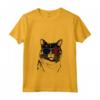Donna Ragamuffin Cat 4th Luglio America USA Bandiera Maglietta con Collo a V - Regalo Unico per Proprietari di Gatti - Ideale per il 4 Luglio e Altre Occasioni Speciali