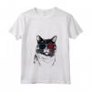 Donna Ragamuffin Cat 4th Luglio America USA Bandiera Maglietta con Collo a V - Regalo Unico per Proprietari di Gatti - Ideale per il 4 Luglio e Altre Occasioni Speciali