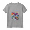 Donna Ragamuffin Cat Pop Art Design - Maglietta Colorata per Amanti dei Gatti - Ideale per Regali Unici