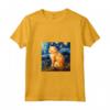 Donna Carino Ragamuffin Gatto In Un Cielo Stellato Notte Pittura Maglietta con Collo a V - Ideale per Amanti dei Gatti - Regalo Unico per Compleanni e Natale