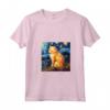 Donna Carino Ragamuffin Gatto In Un Cielo Stellato Notte Pittura Maglietta con Collo a V - Ideale per Amanti dei Gatti - Regalo Unico per Compleanni e Natale