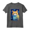 Notte Stellata con il mio Ragamuffin - Maglietta Carina per Amanti dei Gatti - Regalo Perfetto per Compleanni e Altre Festività