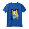 Notte Stellata con il mio Ragamuffin - Maglietta Carina per Amanti dei Gatti - Regalo Perfetto per Compleanni e Altre Festività