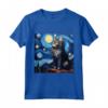 Ragamuffin Cat Notte stellata - Maglietta per Amanti dei Gatti Ragamuffin - Ideale per un Regalo Unico
