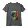 Ragamuffin Ritratto Di Gatto Stile Vintage - Maglietta Mamma Papà con Collo a V - Regalo Ideale per Amanti dei Gatti - Acquista Online