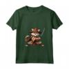 Donna Samurai Ragamuffin Gatto Giapponese Kawaii Ninja Cat Maglietta - Design Intricato per Appassionati di Gatti e Cultura Giapponese