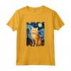 Ragamuffin Gatto Notte Stellata - Maglietta per Amanti dei Gatti - Regalo Carino per Natale o Compleanno