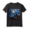 Ragamuffin Cat Notte stellata - Maglietta per Amanti dei Gatti Ragamuffin - Ideale come Regalo per Proprietari di Gatti