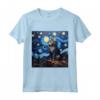 Ragamuffin Cat Notte stellata - Maglietta per Amanti dei Gatti Ragamuffin - Ideale come Regalo per Proprietari di Gatti