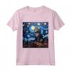 Ragamuffin Cat Notte stellata - Maglietta per Amanti dei Gatti Ragamuffin - Ideale come Regalo per Proprietari di Gatti