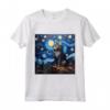 Ragamuffin Cat Notte stellata - Maglietta per Amanti dei Gatti Ragamuffin - Ideale come Regalo per Proprietari di Gatti