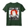 Divertente Gatto Vintage Giapponese Catzilla Ragamuffin Maglietta - Ideale per Amanti dei Gatti - Regalo per Amici e Familiari