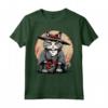 Ragamuffin Cat giapponese Samurai Kawaii Ninja Cat Maglietta - Design Unico per Amanti della Moda e dei Gatti Samurai