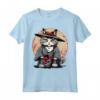 Ragamuffin Cat giapponese Samurai Kawaii Ninja Cat Maglietta - Design Unico per Amanti della Moda e dei Gatti Samurai