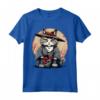 Ragamuffin Cat giapponese Samurai Kawaii Ninja Cat Maglietta - Design Unico per Amanti della Moda e dei Gatti Samurai