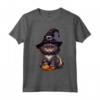 Cappello da Strega a Forma di Gatto Ragamuffin per Halloween - Maglietta da Costume per Dolcetto o Scherzetto