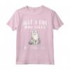 I'm Just A Girl Who Loves Ragamuffins - Maglietta Regalo per Amanti dei Gatti - Ideale per Cuddling con i Tuoi Amici a Quattro Zampe