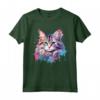 Splash Art Colorato con Faccia di Gatto Ragamuffin - Maglietta Dichiarativa di Moda per Amanti dei Gatti - Acquista T-shirt Gattino Ragamuffin Online