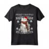 Buon Natale Ornamento Ragamuffin Gatto - Maglietta divertente per amanti dei gatti - Ideale come regalo natalizio per amici e familiari