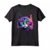 Colorato Splash Art Ragamuffin, Faccia da gatto Maglietta - Ideale per Amanti dei Gatti - Acquista Online T-shirt Gatto Ragamuffin