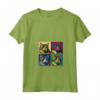 Donna Ragamuffin Cat Pop Art Design - Maglietta Colorata con Collo a V - Regalo per Amanti dei Gatti - Ideale per Natale o Compleanni