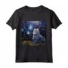 Ragamuffin Cat Notte stellata - Maglietta per Amanti dei Gatti Ragamuffin - Ideale per un Compleanno