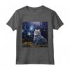 Ragamuffin Cat Notte stellata - Maglietta per Amanti dei Gatti Ragamuffin - Ideale per un Compleanno