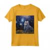Ragamuffin Cat Notte stellata - Maglietta per Amanti dei Gatti Ragamuffin - Ideale per un Compleanno