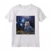 Ragamuffin Cat Notte stellata - Maglietta per Amanti dei Gatti Ragamuffin - Ideale per un Compleanno