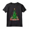 Santa Ragamuffin - Albero di Natale con gatto - Divertente Regalo di Natale Maglietta - Ideale per Amanti dei Gatti e Fan del Natale