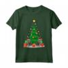 Santa Ragamuffin - Albero di Natale con gatto - Divertente Regalo di Natale Maglietta - Ideale per Amanti dei Gatti e Fan del Natale
