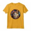 Ragamuffin - Maglietta con Design in Vetro Colorato - Devoto al Miglior Amico Felino
