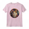 Ragamuffin - Maglietta con Design in Vetro Colorato - Devoto al Miglior Amico Felino