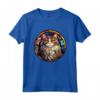 Ragamuffin - Maglietta con Design in Vetro Colorato - Devoto al Miglior Amico Felino