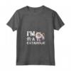 I'm Cataholic Funny Retro Ragamuffin Amanti dei Gatti & Proprietari Maglietta con Collo a V - Idea Regalo per Compleanni, Natale, Feste