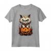 Cappello da Strega a Forma di Gatto Ragamuffin per Halloween - Maglietta Divertente per Dolcetto o Scherzetto
