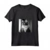 Fotografia Cinematografica in Bianco e Nero del Gatto Ragamuffin - Maglietta Amante dei Gatti per Compleanni, Natale e Feste - Collo a V