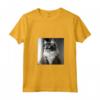 Fotografia Cinematografica in Bianco e Nero del Gatto Ragamuffin - Maglietta Amante dei Gatti per Compleanni, Natale e Feste - Collo a V