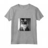 Fotografia Cinematografica in Bianco e Nero del Gatto Ragamuffin - Maglietta Amante dei Gatti per Compleanni, Natale e Feste - Collo a V