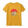 Ragamuffin - Gatto Tramonto Retrò Vintage Design Mamma Papà Bambini Maglietta - Regalo Unico per Amanti dei Gatti