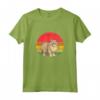 Ragamuffin - Gatto Tramonto Retrò Vintage Design Mamma Papà Bambini Maglietta - Regalo Unico per Amanti dei Gatti