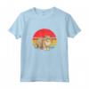 Ragamuffin - Gatto Tramonto Retrò Vintage Design Mamma Papà Bambini Maglietta - Regalo Unico per Amanti dei Gatti