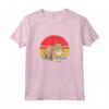Ragamuffin - Gatto Tramonto Retrò Vintage Design Mamma Papà Bambini Maglietta - Regalo Unico per Amanti dei Gatti