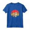 Ragamuffin - Gatto Tramonto Retrò Vintage Design Mamma Papà Bambini Maglietta - Regalo Unico per Amanti dei Gatti